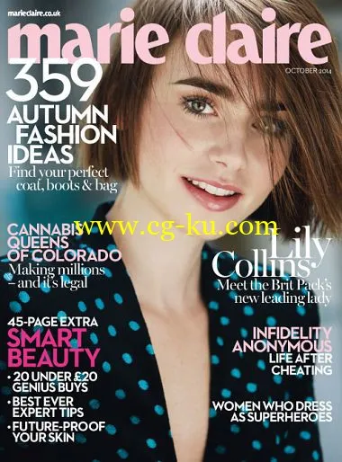 Marie Claire UK – October 2014的图片1