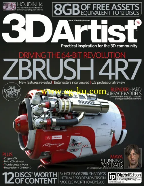 3D Artist – Issue 78, 2015-P2P的图片1