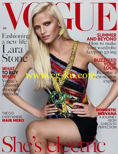 Vogue UK – August 2015-P2P的图片1