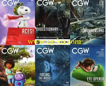 Computer Graphics World – 2015 Full Year Collection-P2P的图片1
