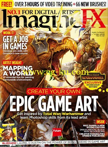 ImagineFX – April 2016-P2P的图片1