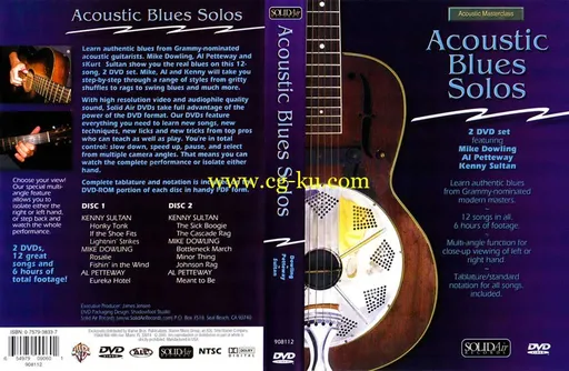 Solid Air – Acoustic Masterclass Series – Acoustic Blues Solos – 2xDVD (2005)的图片1