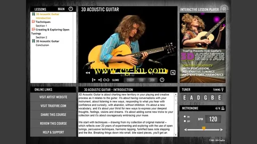 Truefire – Vicki Genfan’s 3D Acoustic Guitar (2009)的图片2