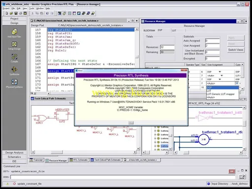 Mentor Graphics Precision RTL 2013b的图片2