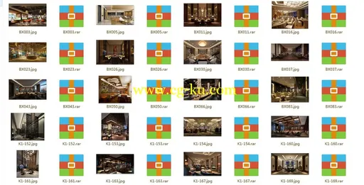 2015年最新酒店场景模型下载的图片1