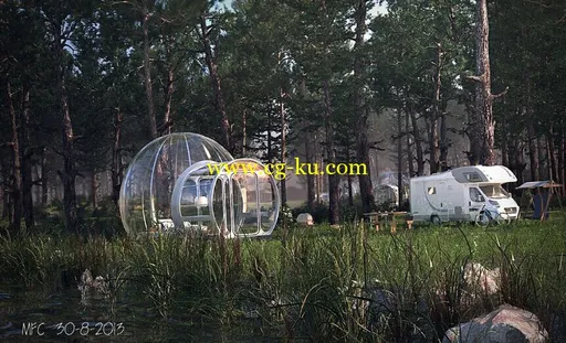 3dsmax 灯泡场景特写的图片1