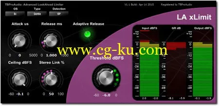 TBProAudio LA XLimit V1.1 MacOSX的图片1