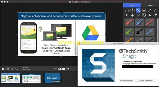 TechSmith Snagit 3.3.4 MacOSX的图片2