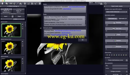 Franzis FOCUS Projects Professional 3.25.02375 Multilingual MacOSX的图片2