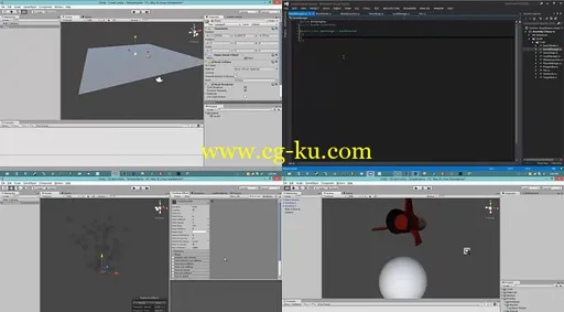 3DBuzz – Practical Game Development in Unity 4 Level 1的图片1