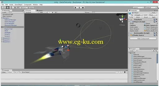 3DBuzz – Practical Game Development in Unity 4:Level 2.1的图片1