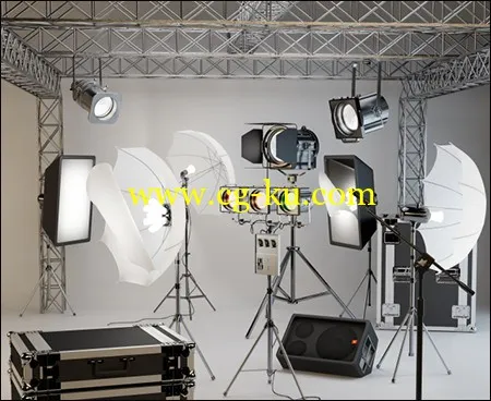 摄影工作室专业灯光灯具器材下载的图片1