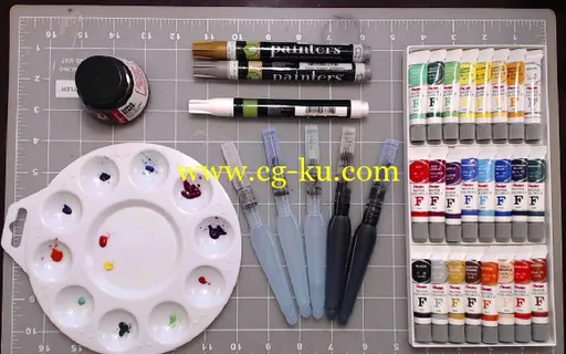 SkillShare – Waterbrush Lettering Essentials的图片1