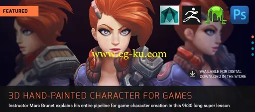 3D Hand-painted Character For Games的图片1