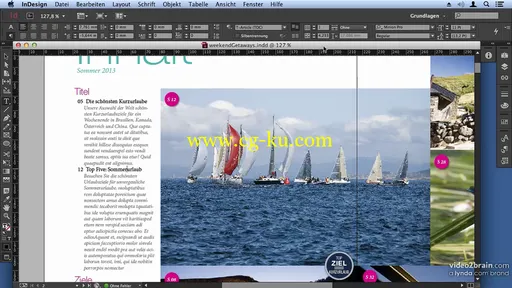 Video2brain – InDesign CC Das Große Training的图片3