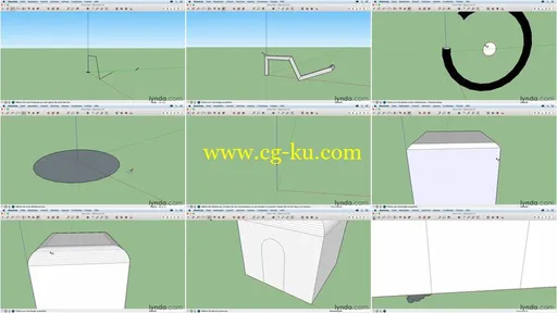 Video2Brain – SketchUp Make – Grundlagen的图片2
