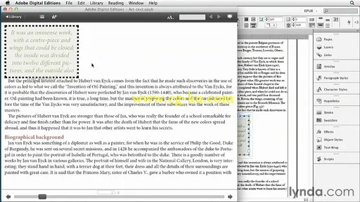 Lynda – InDesign CS6 To EPUB, Kindle, And IPad的图片2 Lynda – InDesign CS6 To EPUB, Kindle, And IPad的图片2