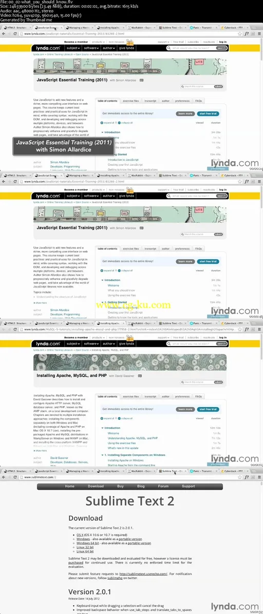 Lynda – Javascript And AJAX-JWARE的图片2 Lynda – Javascript And AJAX-JWARE的图片2