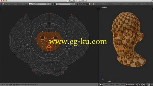 Lynda – Blender UV Mapping映射教程的图片1