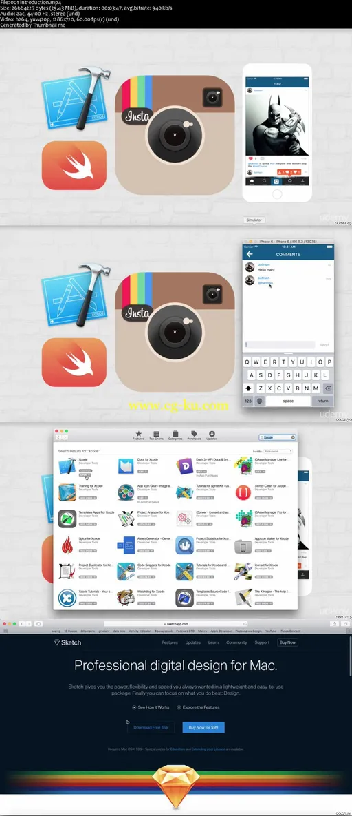 Create FULL INSTAGRAM App With Swift And Xcode的图片2