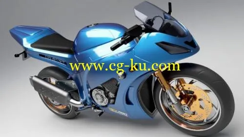 CGCookie – Modeling A Motorcycle的图片1