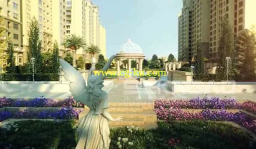 3dsmax园林景观的图片1