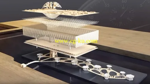 3dsMax复杂异形建筑模型高效制作视频教程的图片1