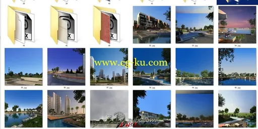 8张DVD全模效果图一键渲染场景的图片4