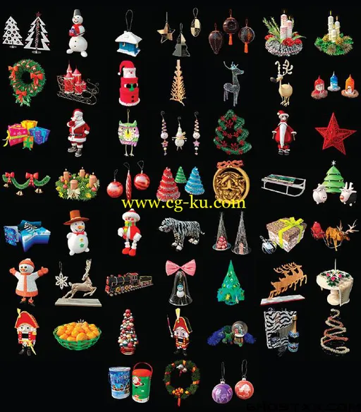 3DDD New Year accessories的图片1