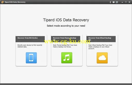 Tipard IOS Data Recovery 8.0.8 Multilingual的图片1