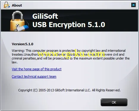 GiliSoft USB Stick Encryption 5.5.0 DC 09.12.2014的图片2