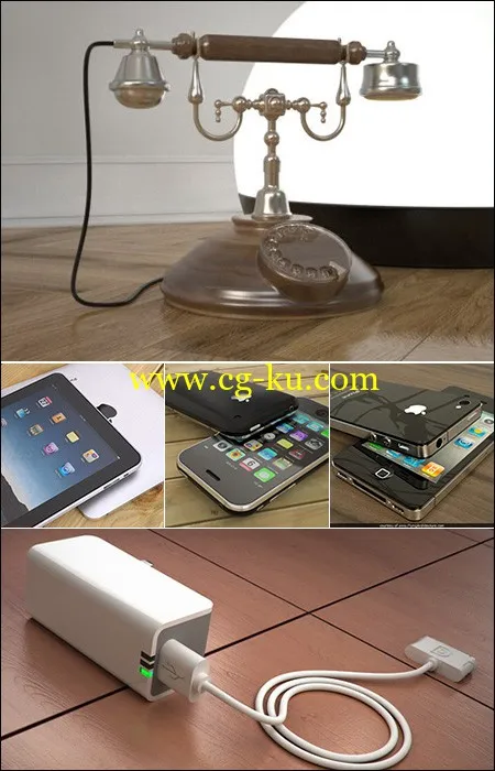 电话家用电器模型下载的图片1 电话家用电器模型下载的图片1