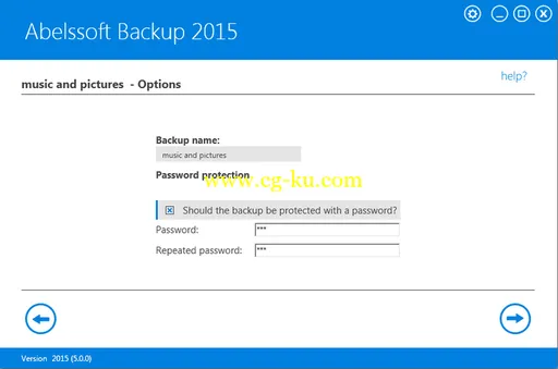 Abelssoft Backup Pro V2015.5.0.2的图片2