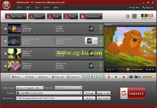 4Videosoft TS Converter 5.2.52 Multilanguage的图片1