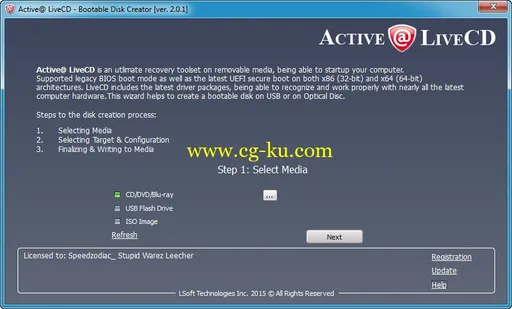 Active@ LiveCD Professional 2.0.1的图片1