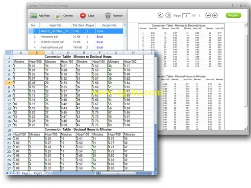 Lighten PDF to Excel Converter 5.0.0的图片1