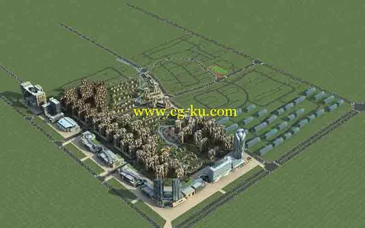 2套商用办公建筑模型集合的图片2