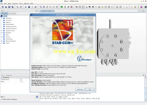 CD-Adapco Star CCM+ 11.02.010-R8 Win/Linux + Tutorials的图片2
