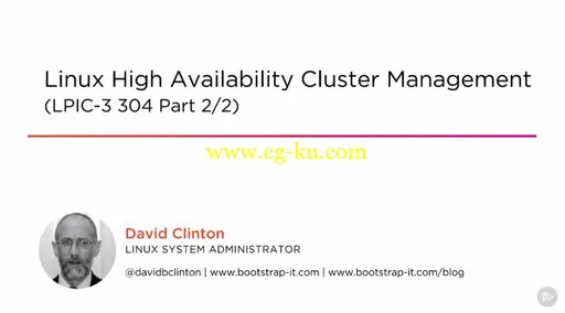 Linux High Availability Cluster Management (LPIC-3 304 Part 2/2)的图片1