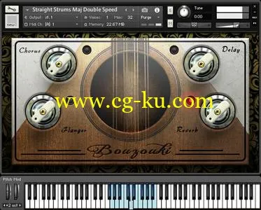 音效下载Dream Audio Tools Indie Bouzouki KONTAKT的图片1