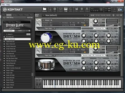 Steven Slate Drums 3.5 Platinum KONTAKT的图片1 Steven Slate Drums 3.5 Platinum KONTAKT的图片1