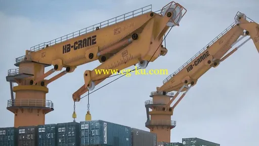 3dsMax起重机建模与骨骼动画视频教程的图片1