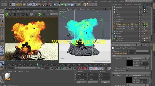 Cellular Death Animation Using RealFlow and Cinema 4D的图片1