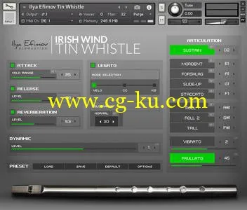 音效下载Ilya Efimov Production Irish Tin Whistle KONTAKT的图片1