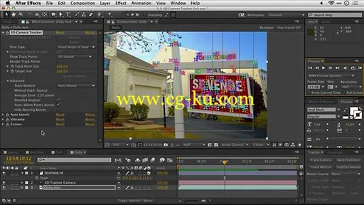 Lynda – After Effects Guru Tracking Cameras and Stabilizing Footage (updated Oct 10 2017)的图片1