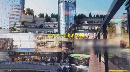 建筑动画商业表现3D动画场景的图片1