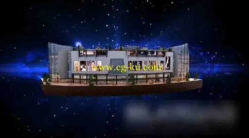 360裙楼3D动画的图片1