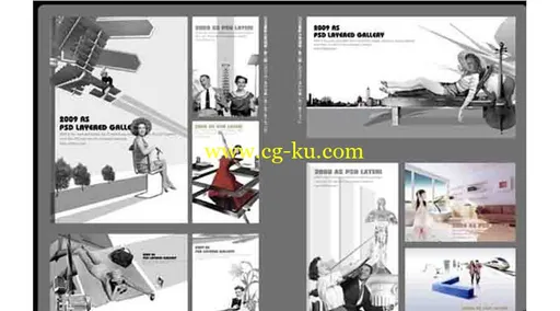 2009PSD分层图库最新第2版 15DVD的图片1