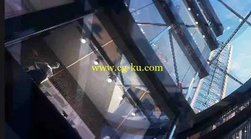 俯视商业橱柜3d动画的图片1