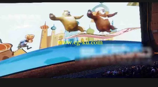 3D影院3D动画场景的图片1